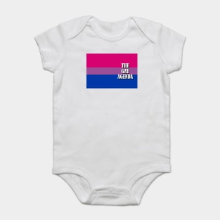 The Gay Agenda - Bisexual Flag Baby Bodysuit